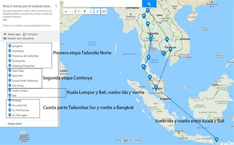 Sudeste Asiático Ruta perfecta Lo que necesitas saber para organizar