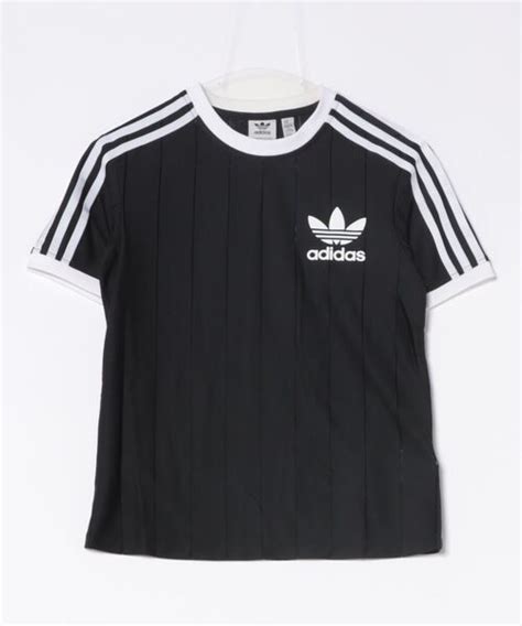 【セール】adidas アディダス W 3 Stripe Tee Pinst ショートスリーブ Ix5505 Black（tシャツ