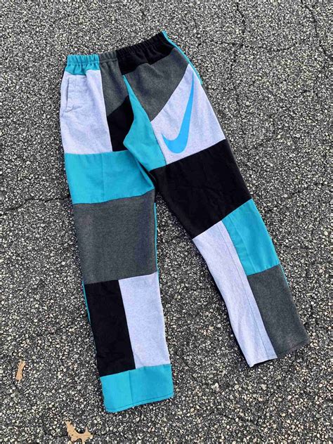 Custom Reworked Nike Sweatpants Restatement The Upcycled Fashion