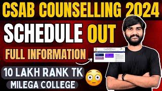 Csab Counselling 2024 Official Schedule Released Csab Counselling