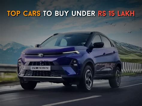 Top Cars Under Rs Lakh Motoroctane