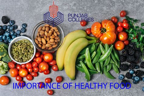 Importance of Healthy Food | Punjab Colleges