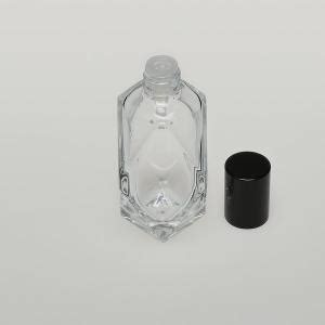 BulkPerfumeBottles 2 Oz 60ml Splash On Diamond Cut Clear Glass