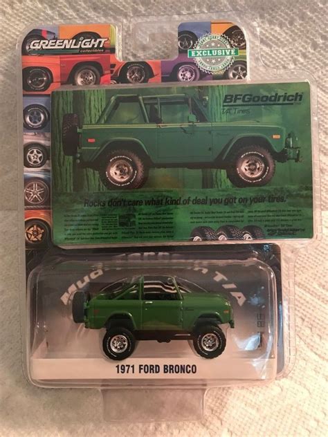 Toys Hobbies Greenlight 1 64 BFGoodrich Vintage Ad Cars 1971 Ford