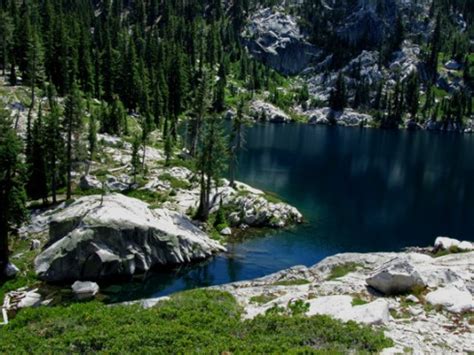 Little Bear Lake in the Trinity Alps. — Northern California Hiking Trails