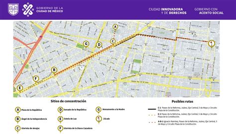 Marcha Del 8M 2024 En CDMX Calles Cerradas Y Alternativas Viales El