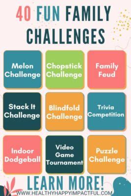 40 Crazy Fun Family Challenges To Do At Home (2025)