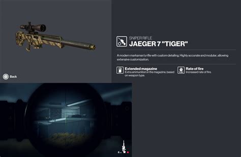 HITMAN 3 Sniper Rifle Statistics/Features/Ability [Updated May 13th ...