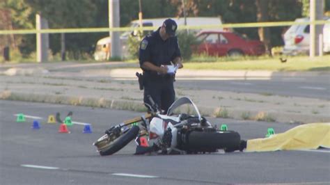 Motorcyclist Dead After Crash In Brampton Ont Ctv News