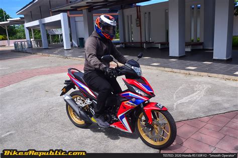 2020 Honda Rs150r V2 Test Ride Review Price Malaysia 54 Motorcycle