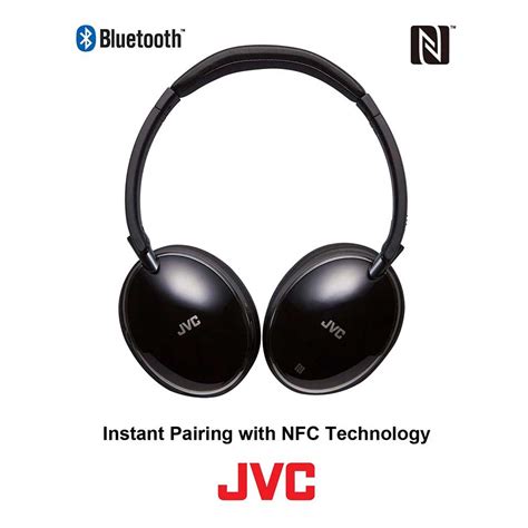 JVC Wireless Noise Canceling Over Ear Headphones Bluetooth HAS90BNB