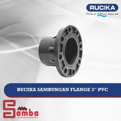 Jual Flange Pvc Aw Inch Rucika Flen Pvc Aw Rucika Jakarta