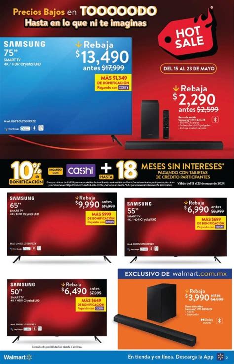 Folleto Walmart Hot Sale 2024 Ofertas Y Precios Bajos