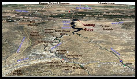 Flaming Gorge Geology Of Wyoming