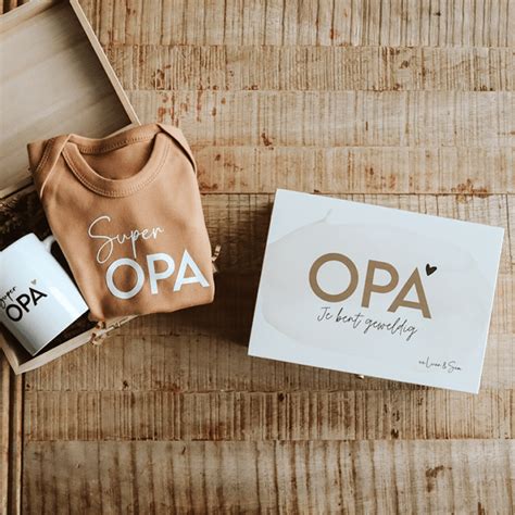 Gift Set Opa Je Bent Geweldig Hip Mama Box