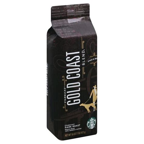 Starbucks Coffee Arabica Whole Bean Dark Roast Gold Coast