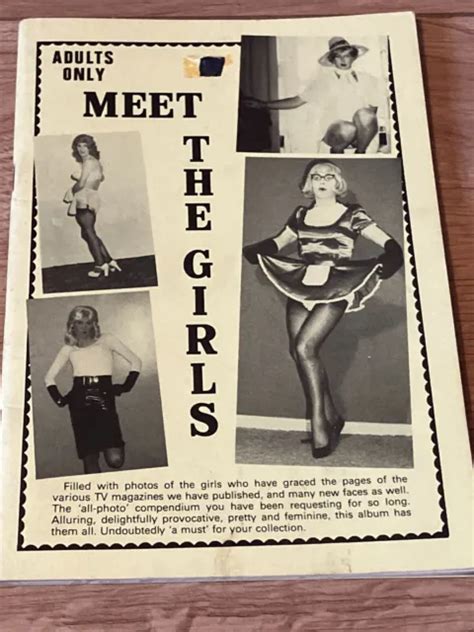 Meet The Girls Magazine Transvestite Transsexual Gay Men Drag Queen