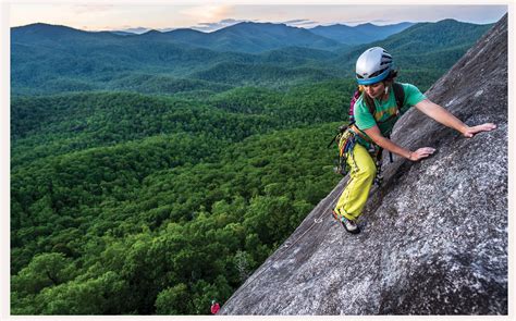 Climb Looking Glass Rock Wnc Magazine