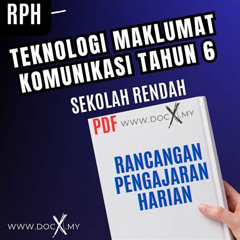 RPH TEKNOLOGI MAKLUMAT KOMUNIKASI TAHUN 6 DOCX MY