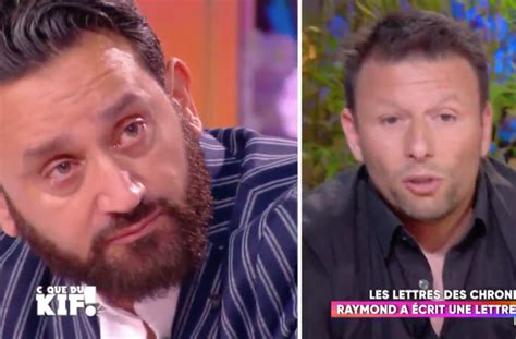 Cyril Hanouna En Larmes Pendant La D Claration Bouleversante De Raymond