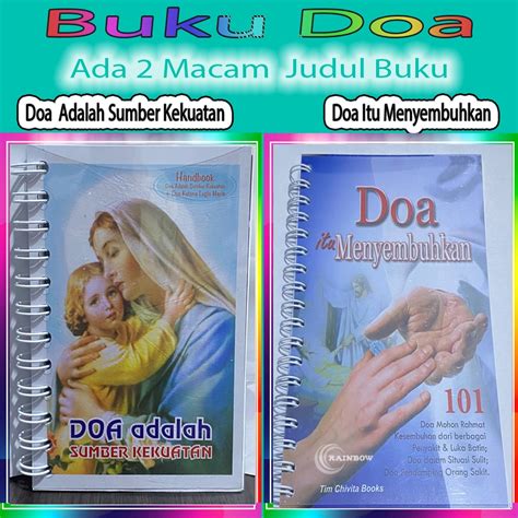 Jual Buku Doa Kumpulan Doa Katolik Doa Adalah Sumber Kekuatan Doa Itu