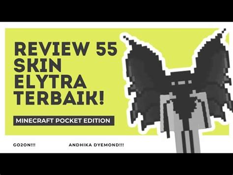 Review Skin Sayap Elytra Terbaik Minecraft Terbaru Youtube