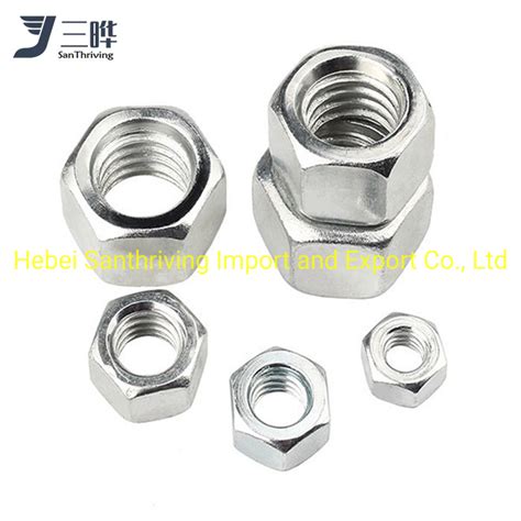 Factory Direct Stainless Steel Fastener Din Din Hex Stainless