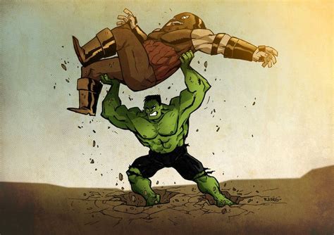 Hulk vs Juggernaut Fan Art