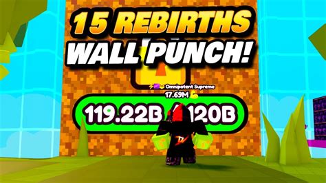 I Punched Walls For Money Rebirthed 15x YouTube