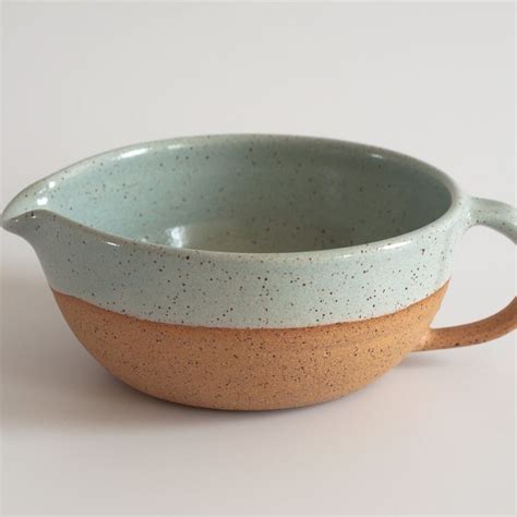 RPK Light Blue Nude Salad Dressing Bowl In 2024 Ceramic Bowls