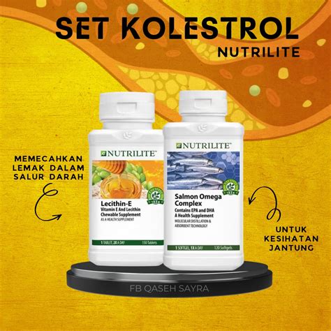 Set Kolestrol Terbaik Amway Health Nutrition Health Supplements