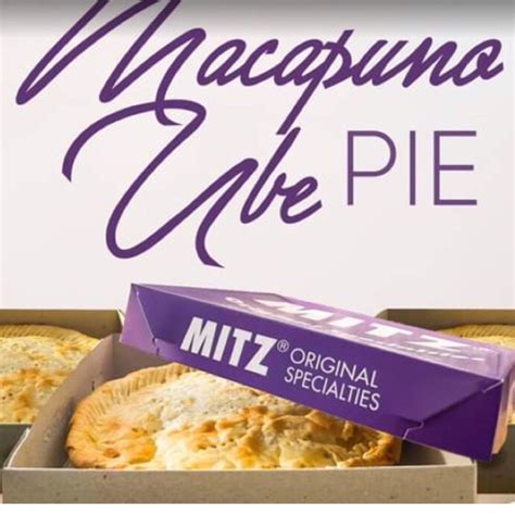 Mitz Macapuno Ube Pie Buko Macapuno Pie Shopee Philippines