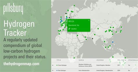 Tracking Hydrogen Projects Worldwide — Gravel2gavel Construction And Real Estate Law Blog — June 7