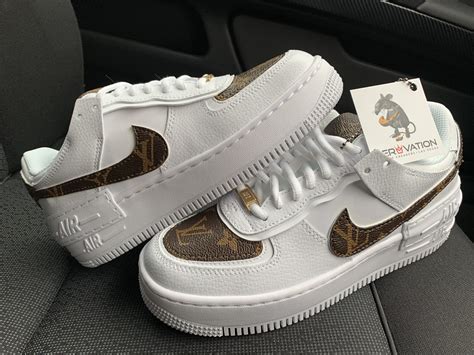 Custom Lv Air Force Shadow Derivation Customs Custom Sneakers