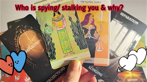 Who Is Spying Stalking You And Why👀😍 Hindi Tarot Card Reading Love