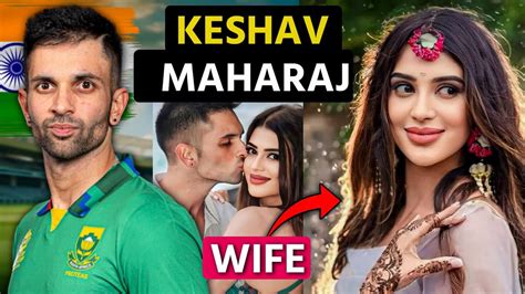 South African Player Keshav Maharaj S Wife Lerisha Keshav Maharaj