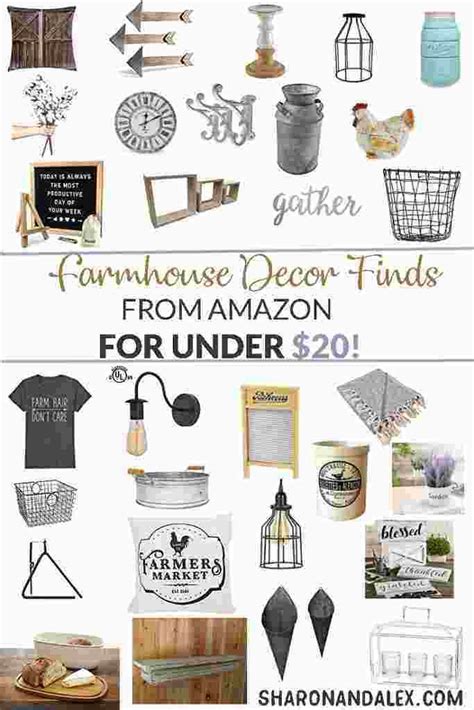 Farmhouse Decor You Can Find On Amazon For Or Less Farmhouse