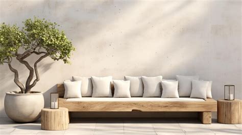 Premium AI Image | Modern Outdoor Patio