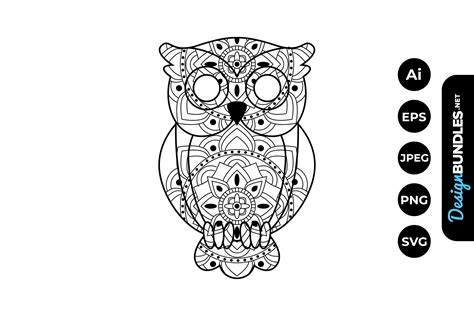 Owl Mandalas