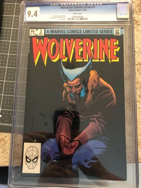 Comicsvalue Wolverine Limited Series Cgc St Solo