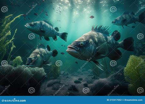 Wolf Fish Isolated On Transparent Background Royalty Free Stock Image