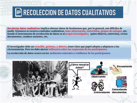 Recolecci N De Datos Cualitativos Ppt