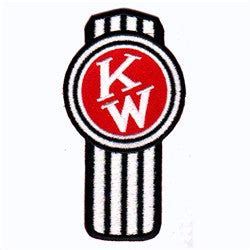 kenworth logo black and white Patch