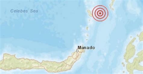 Gempa M Guncang Kepulauan Sangihe Sulawesi Utara