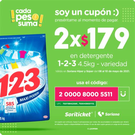 Cupones Soriana Soriticket Fin De Semana 8 Al 10 De Mayo 2021