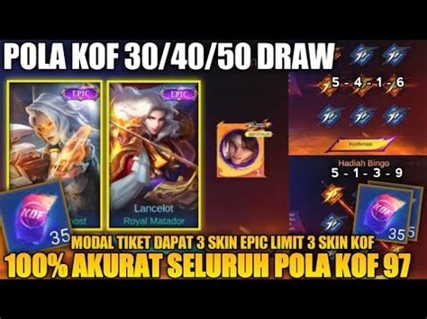 Ronde Ke Pola Bingo Kof Dijamin Dapat Skin Kof Tiket Gratis