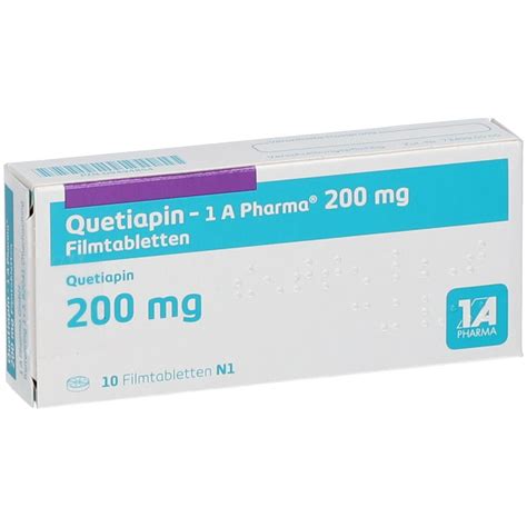 Quetiapin A Pharma Mg St Mit Dem E Rezept Kaufen Shop