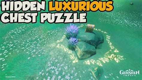 Hidden Luxurious Chest Puzzle Lokapala Jungle Puzzle Genshin Impact