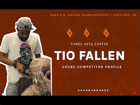 2023 U S Coffee Roasting Championship Competitor Profile Tio Fallen