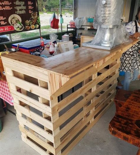 Geniales Ideas De Barras Desayunadoras Con Pallets De Madera Un